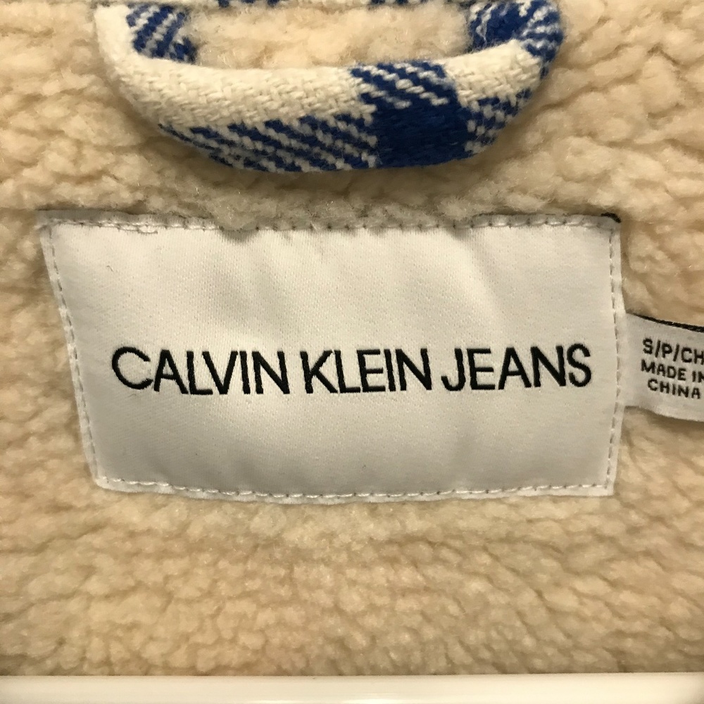 Calvin Klein Check Shirt Jacket - Picture 5 of 7